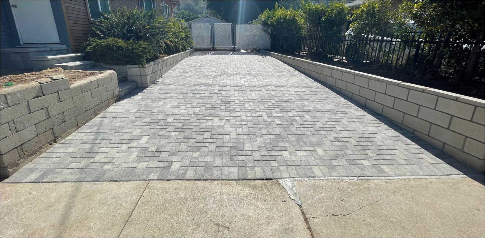 Driveway Before and After