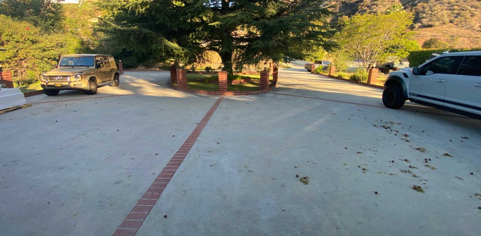 Driveway Before and After