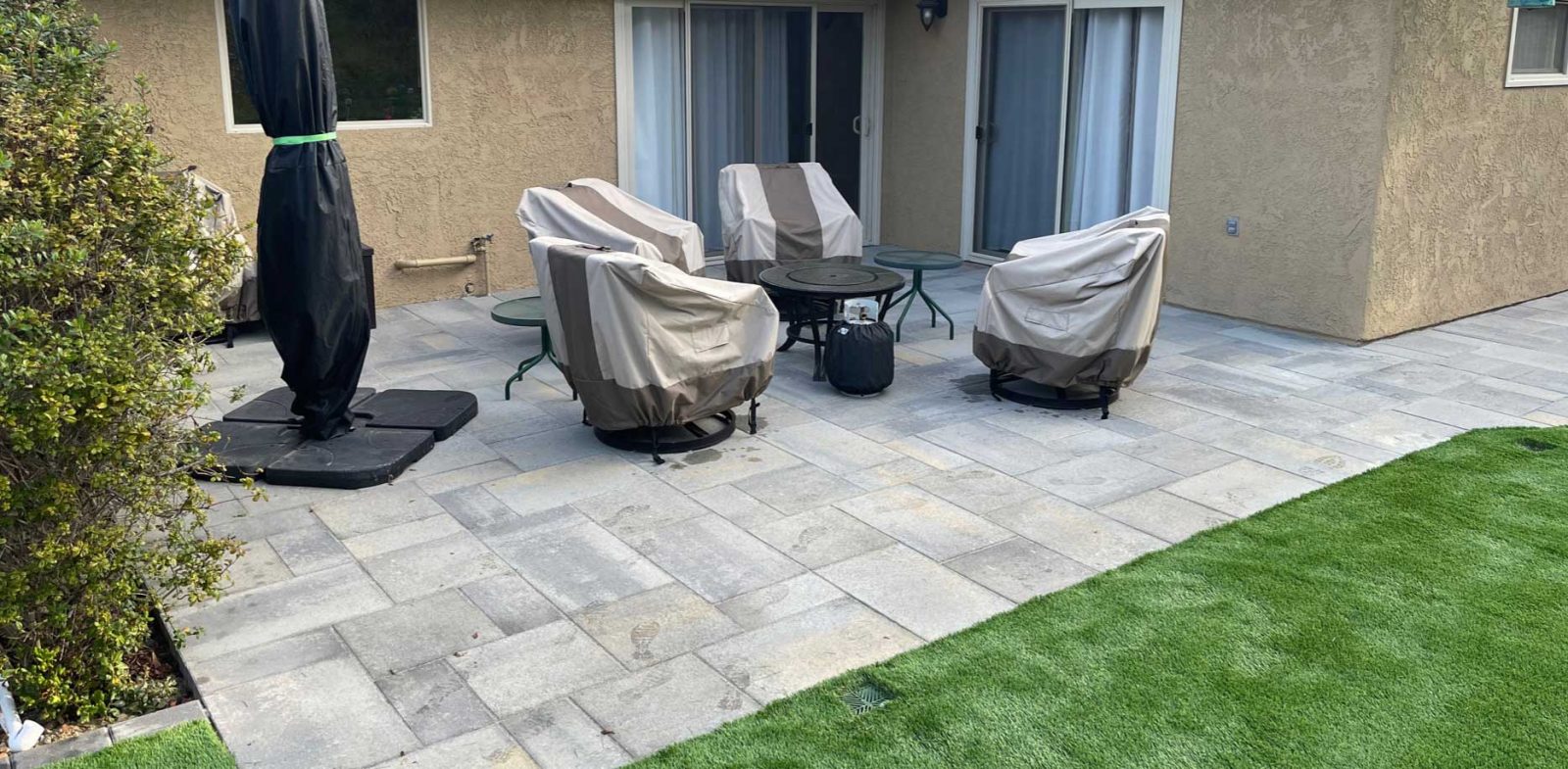 Patio Before and After