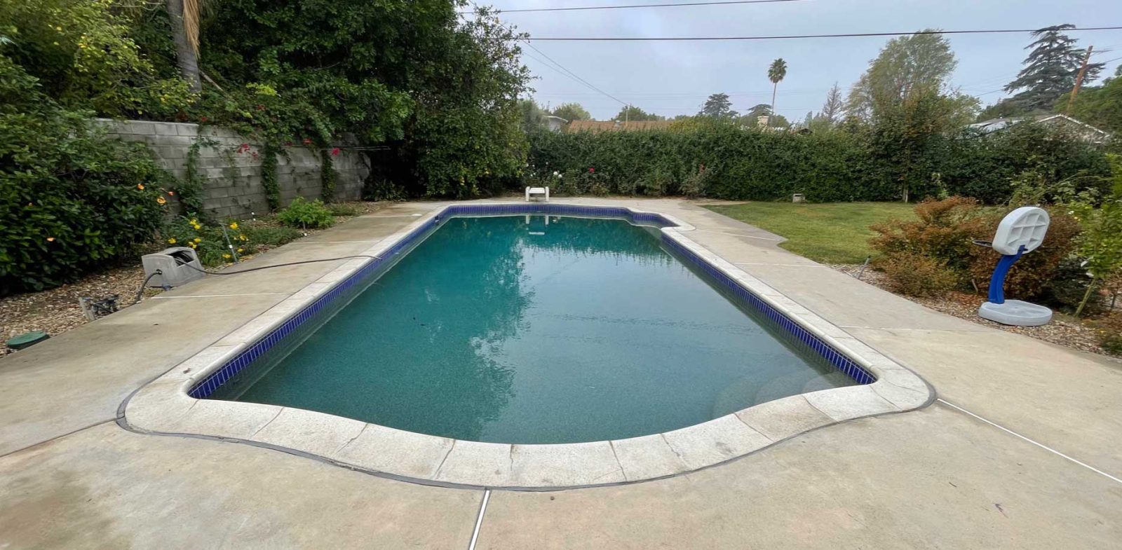 Pool Deck Before and After