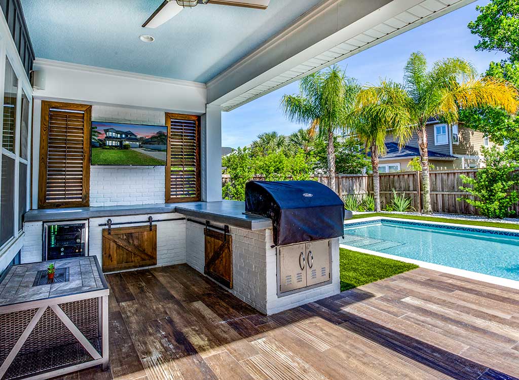 Poolside Patio