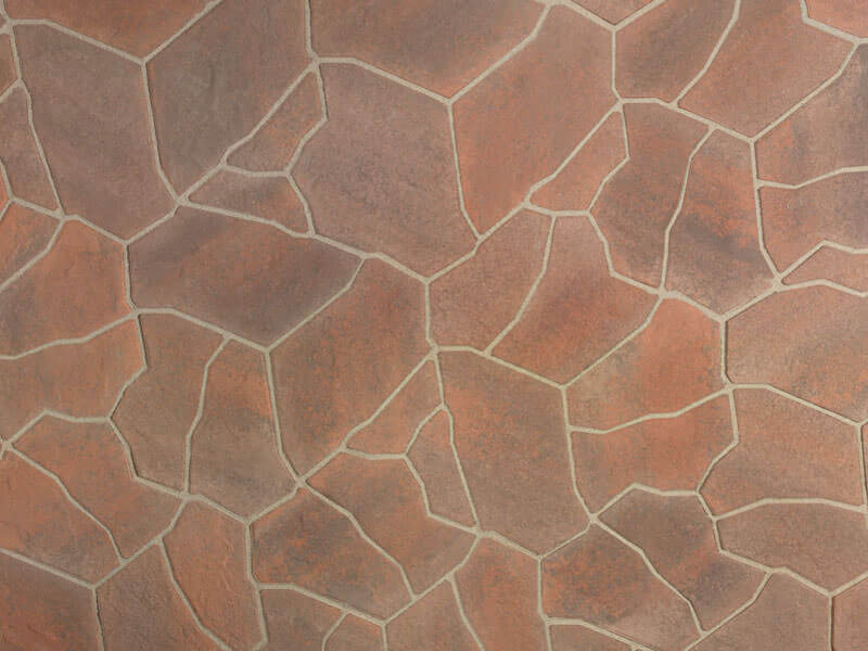 Cream Terracotta Brown